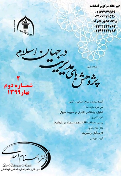 فصلنامه پژوهش های مدیریت در جهان اسلام (شماره دوم)
